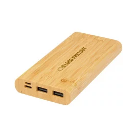 Batterie externe en bambou...