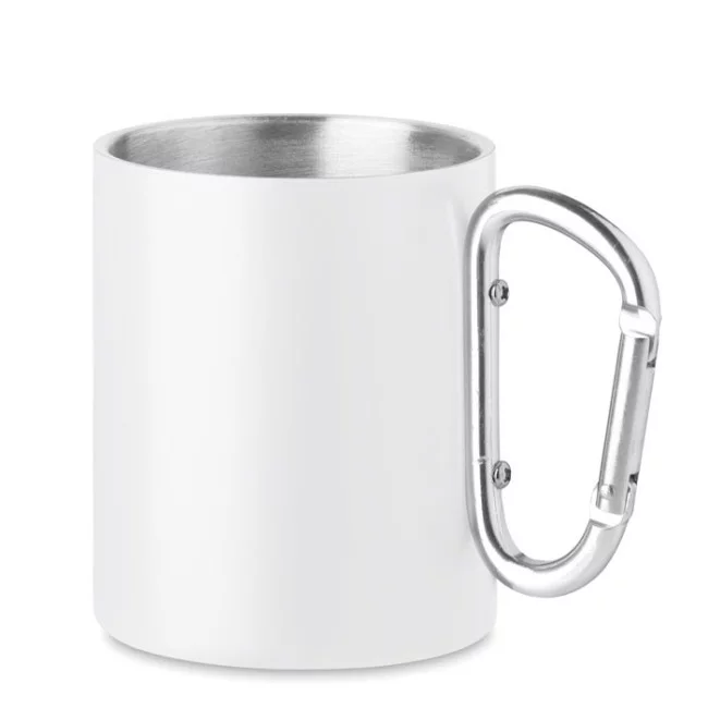 Mug en inox mousqueton Sublim AROM 300 ml