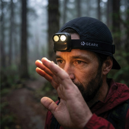 Lampe frontale avec capteur de mouvement Gear X 