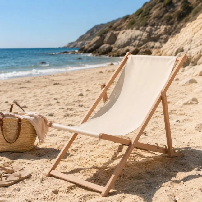 Transat de plage publicitaire Honopu 