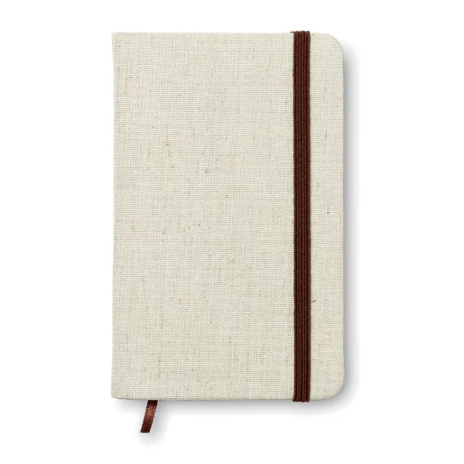 Carnet publicitaire A6 en toile rigide Canvas 