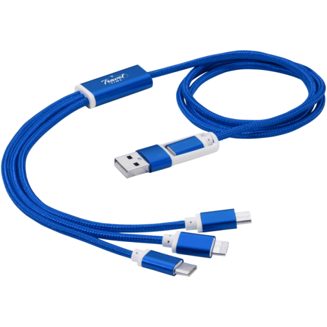 Câble de charge publicitaire 5-en-1 Versatile 