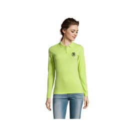 Polo manches longues femme...