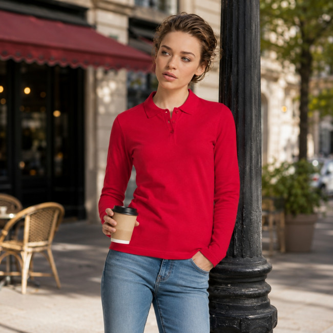 Polo manches longues femme Perfect 