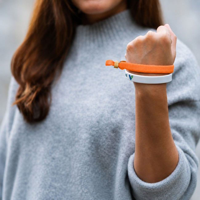 Bracelet publicitaire RPET color 