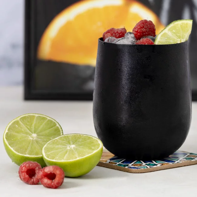 Verre personnalisable en alu Amely 480 ml 
