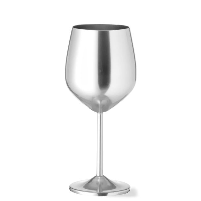 Verre à vin personnalisé en inox Arlene