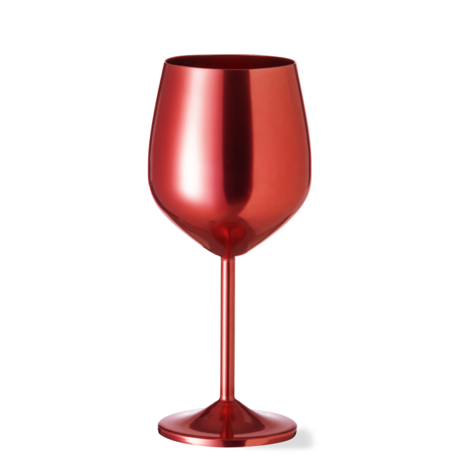 Verre à vin personnalisé en inox Arlene