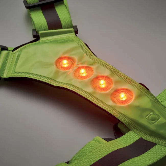 Bretelles de sécurité avec Led Roundvisible 