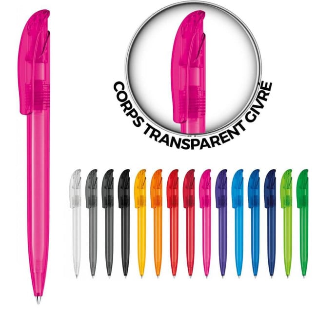 Stylo Publicitaire Senator Challenger Frosted test