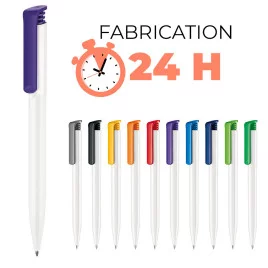 Stylo publicitaire express Bicolore