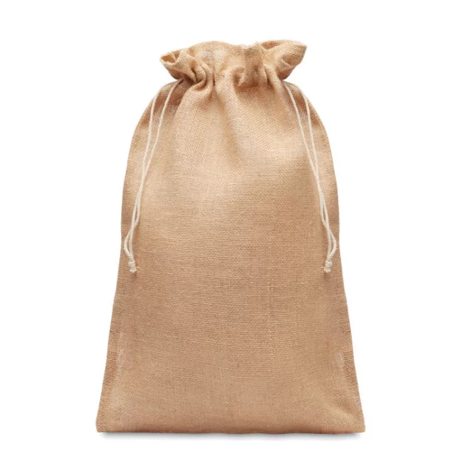 Pochette cadeau en toile de jute Big
