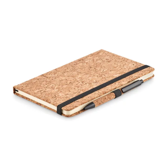Set carnet & stylo en liège Suber 