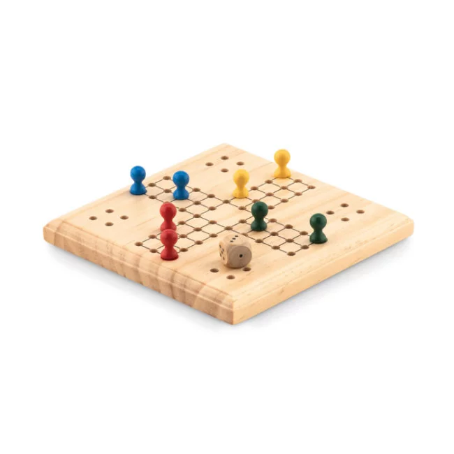 Jeux personnalisé en bois Ludo