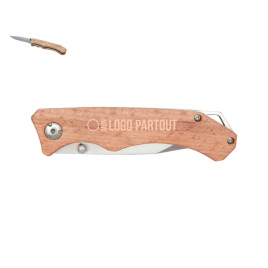 Couteau de poche en bois...