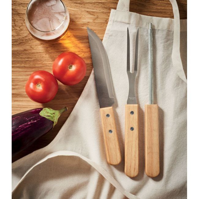 Set ustensiles barbecue personnalisé Tooldera 