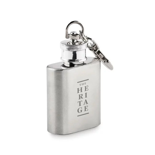 Porte-clés personnalisé flasque Hippy