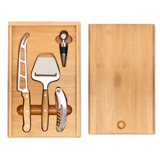 Set à fromage et vin personnalisable C&W 