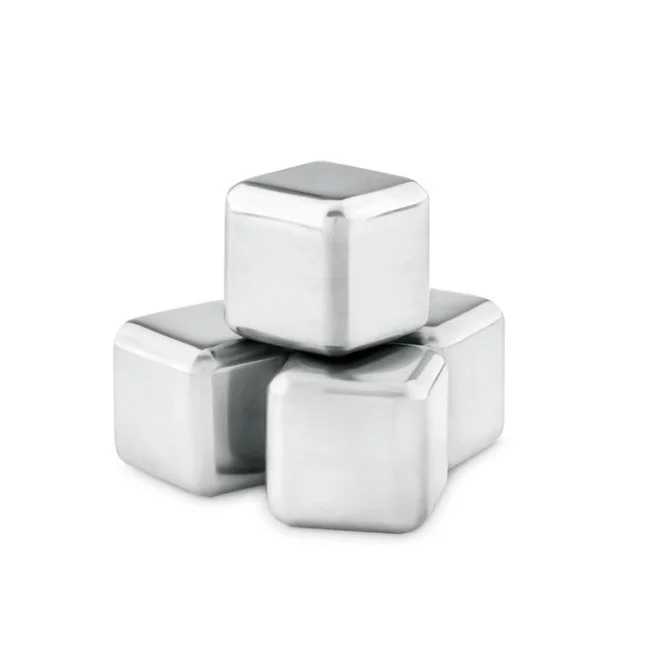 Set 4 glaçons en acier ICY 