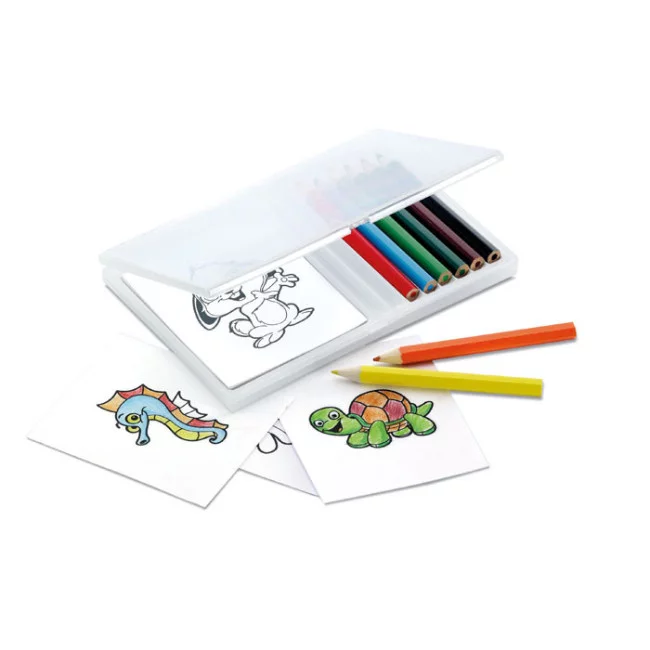 Kit de coloriage publicitaire Récré 
