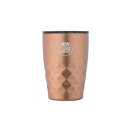 Mug isotherme publicitaire Geo 350 ml 