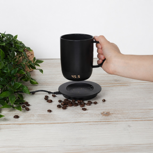 Mug intelligent personnalisé Prixton Tempo 300 ml 
