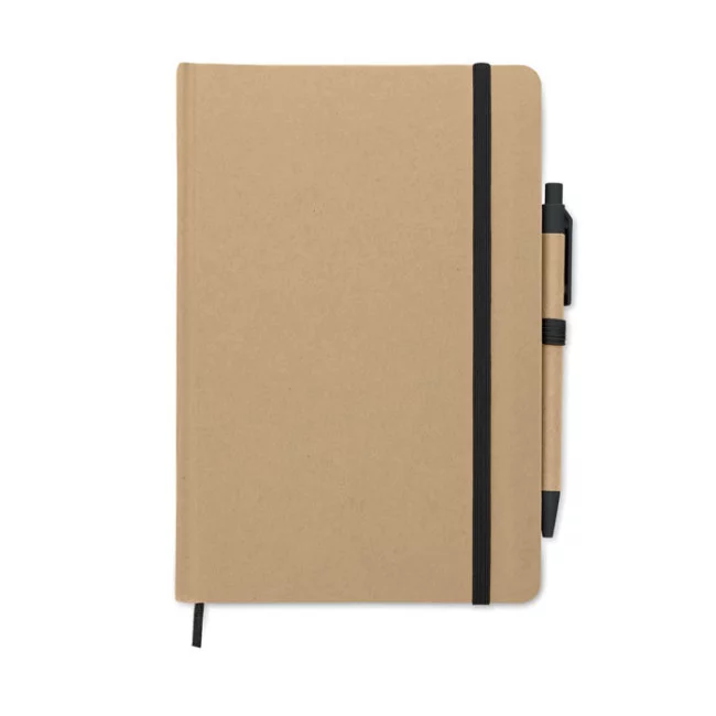 Carnet publicitaire A5 avec stylo Caratil 