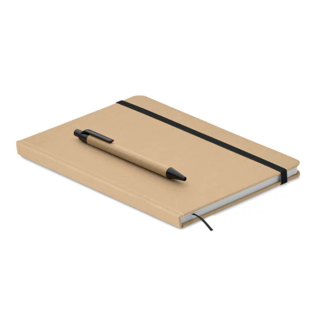 Carnet publicitaire A5 avec stylo Caratil 
