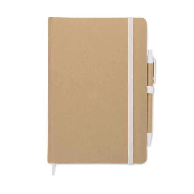 Carnet publicitaire A5 avec stylo Caratil 