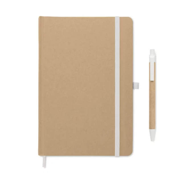 Carnet publicitaire A5 avec stylo Caratil 