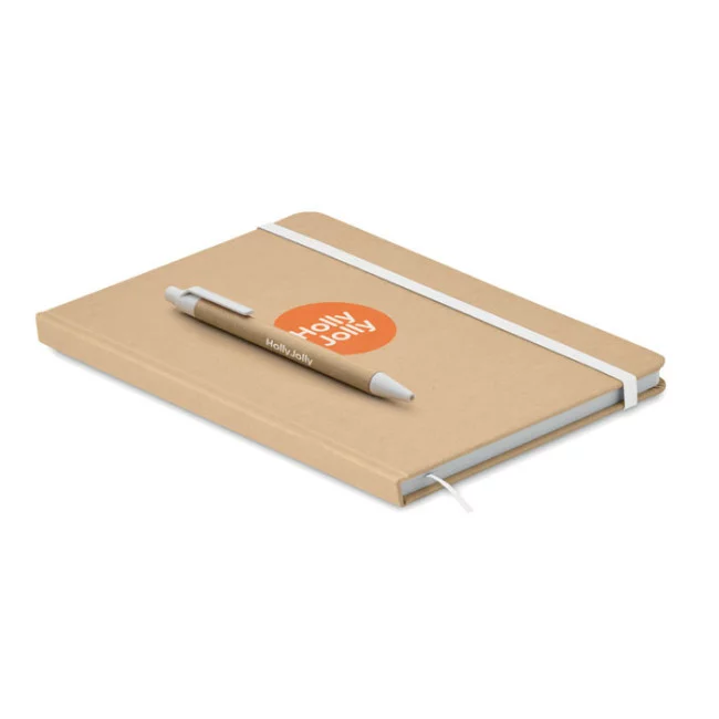 Carnet publicitaire A5 avec stylo Caratil 