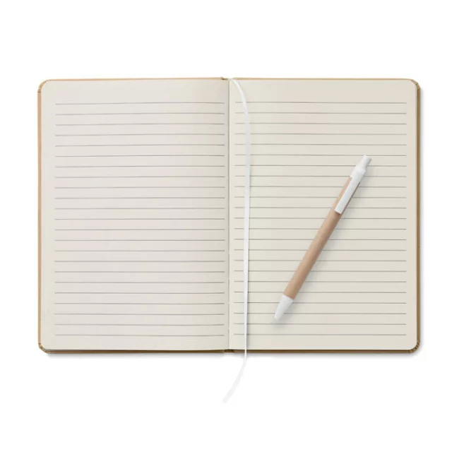Carnet publicitaire A5 avec stylo Caratil 
