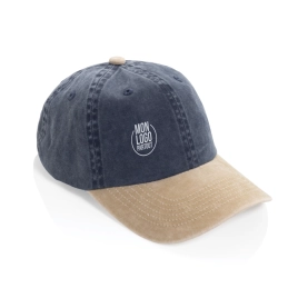 Casquette bicolore en coton...