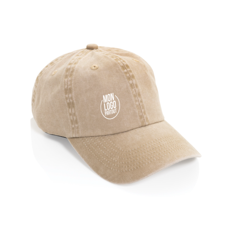 Casquette personnalisée en coton recyclé Beau 