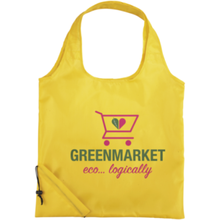 Sac shopping pliable publicitaire Bungalow 