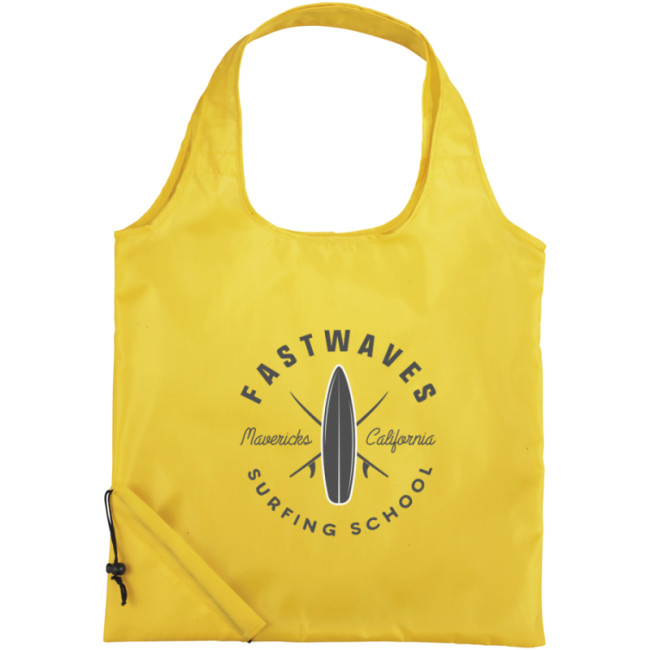 Sac shopping pliable publicitaire Bungalow 