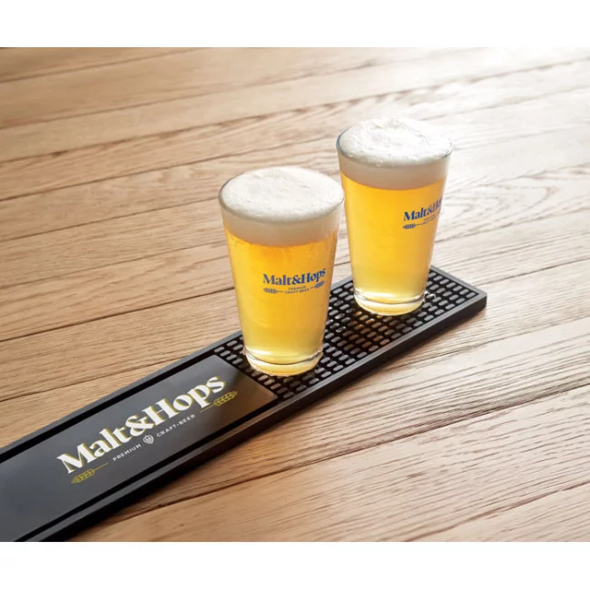 Tapis de bar publicitaire en PVC Malta