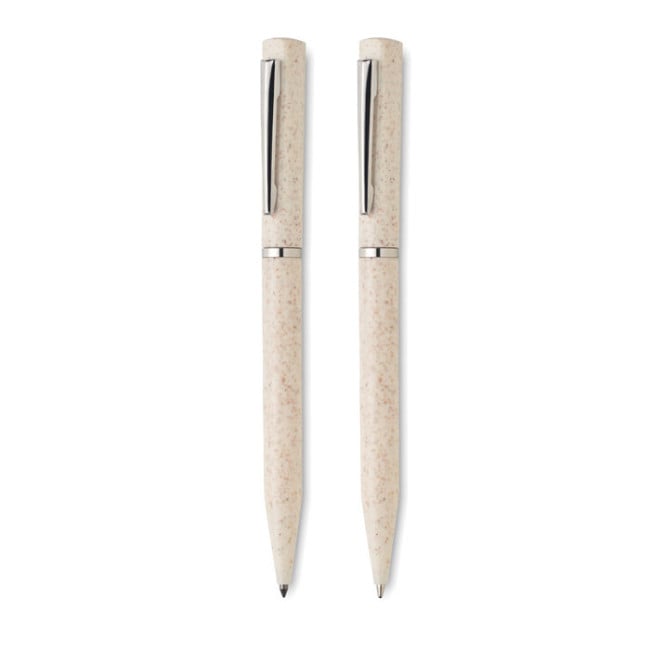 Parure de stylos dans une boîte Peat