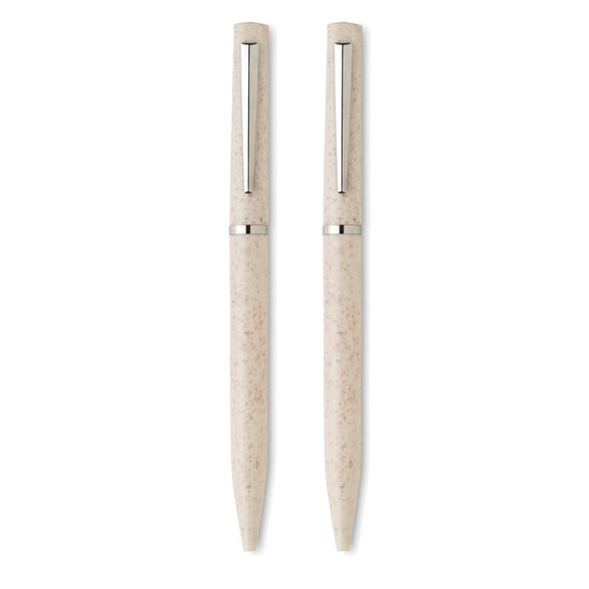 Parure de stylos dans une boîte Peat