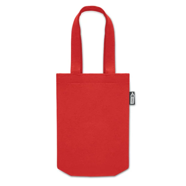 Petit sac cadeau personnalisé en feutre RPET Feltote 
