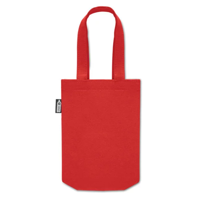 Petit sac cadeau personnalisé en feutre RPET Feltote 