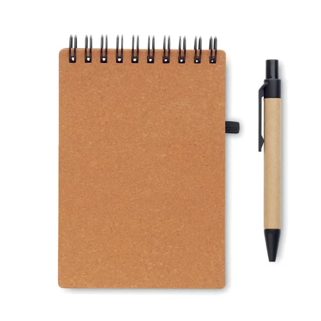 Carnet publicitaire en papier recyclé Notie 