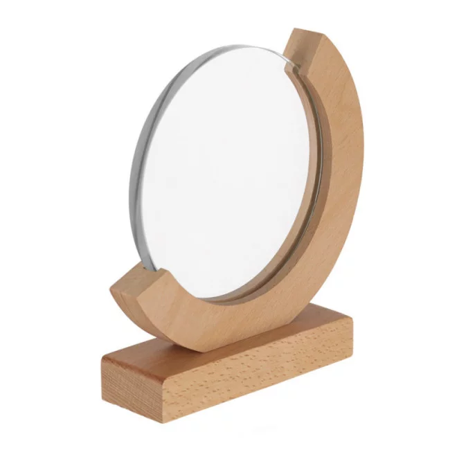 Trophée personnalisable en bois et verre Xiflex 