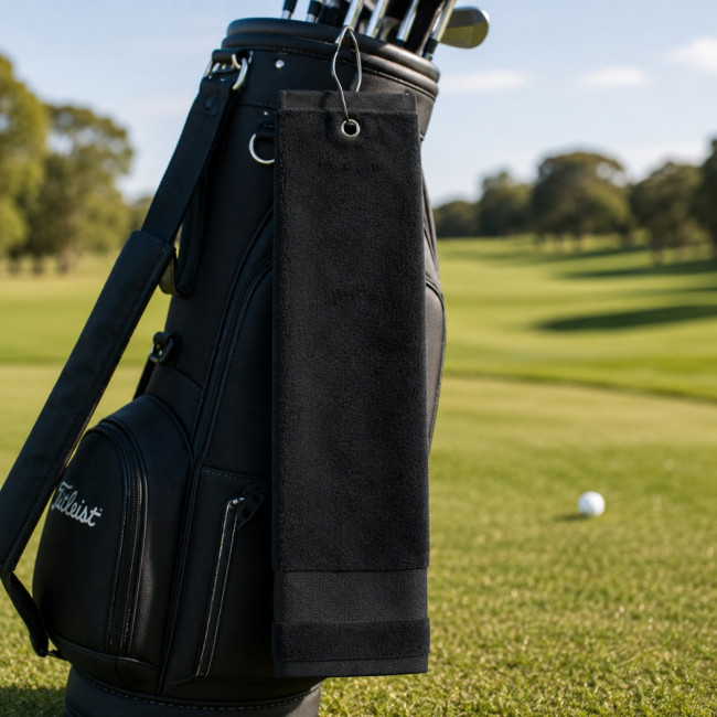 Serviette de golf personnalisée Hitowgo 