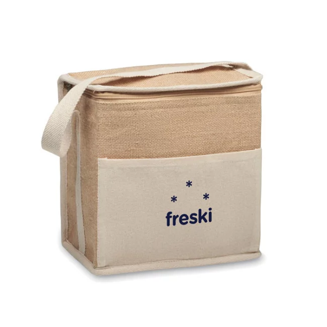 Sac isotherme personnalisé en jute Lona 