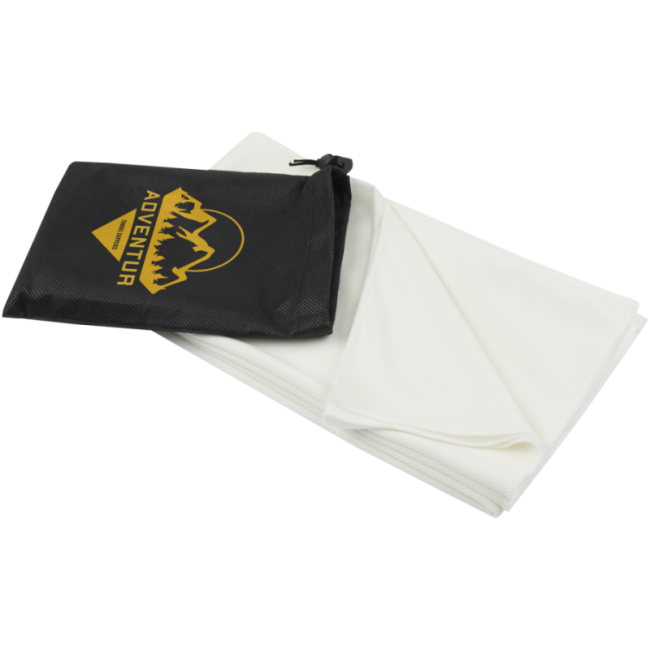 Serviette de sport publicitaire Lucas 70 x 140 cm 