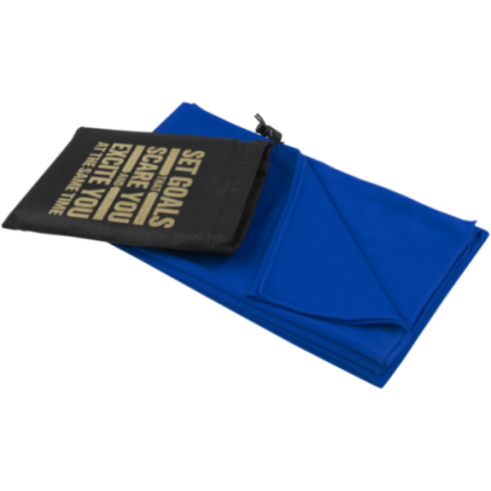 Serviette de sport publicitaire Lucas 70 x 140 cm 