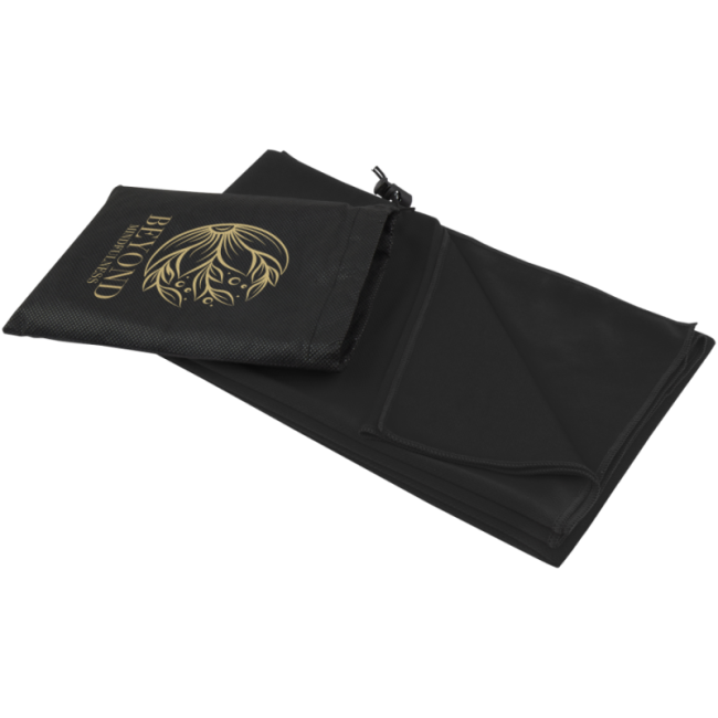 Serviette de sport publicitaire Lucas 70 x 140 cm 