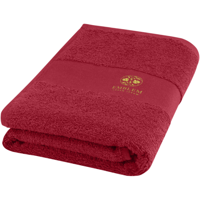 Serviette de bain publicitaire Charlotte 50 x 100 cm 