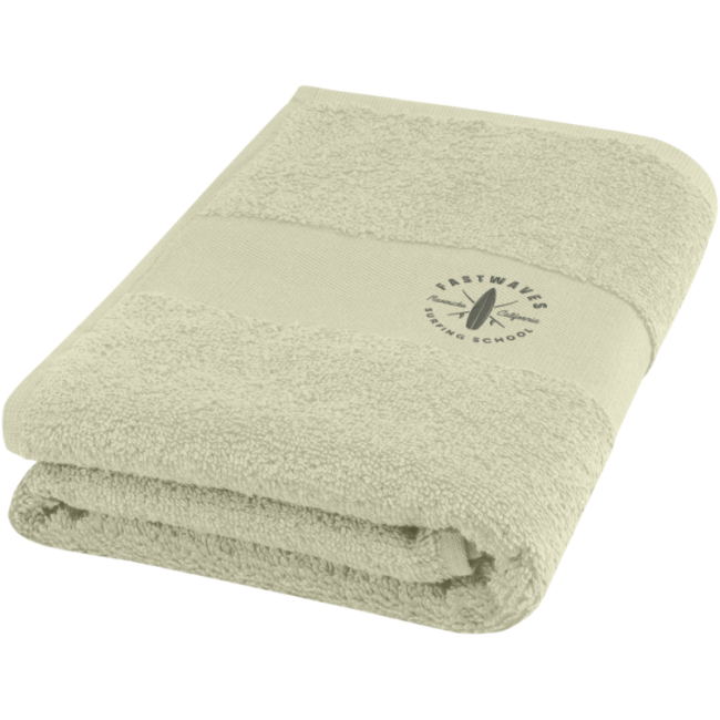 Serviette de bain publicitaire Charlotte 50 x 100 cm 